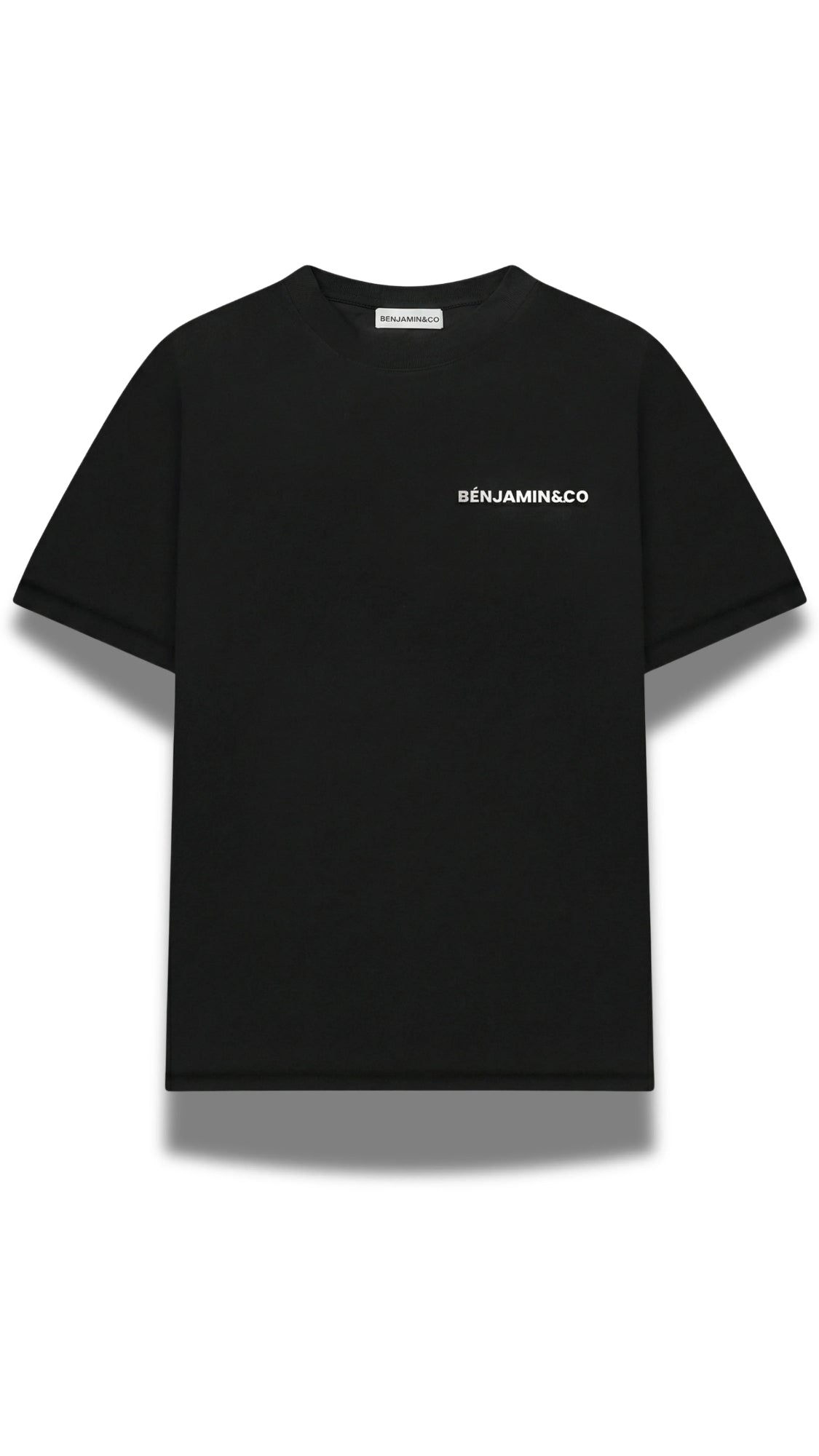 "Heart T-Shirt | Black - Premium 280 GSM Oversized Fit"